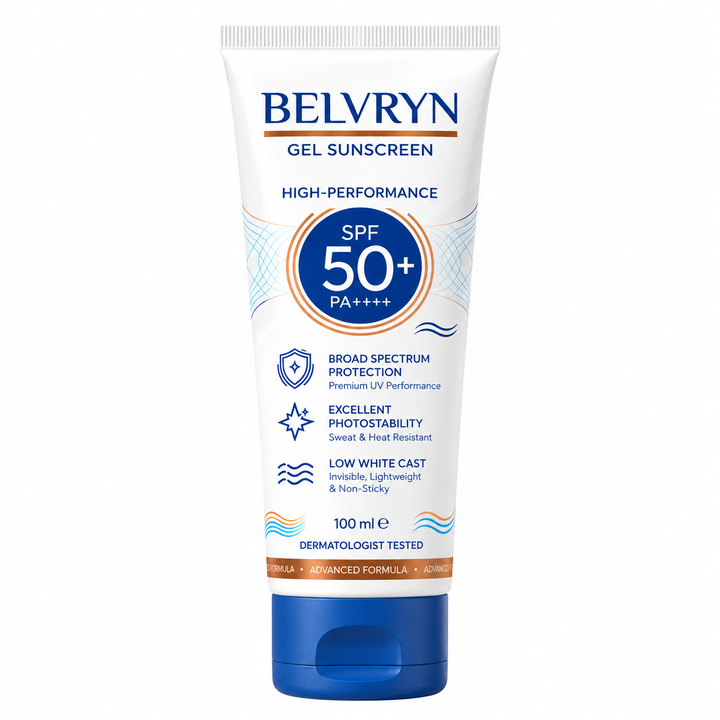 BELVRYN High-Performance Gel Sunscreen SPF 50+ PA++++