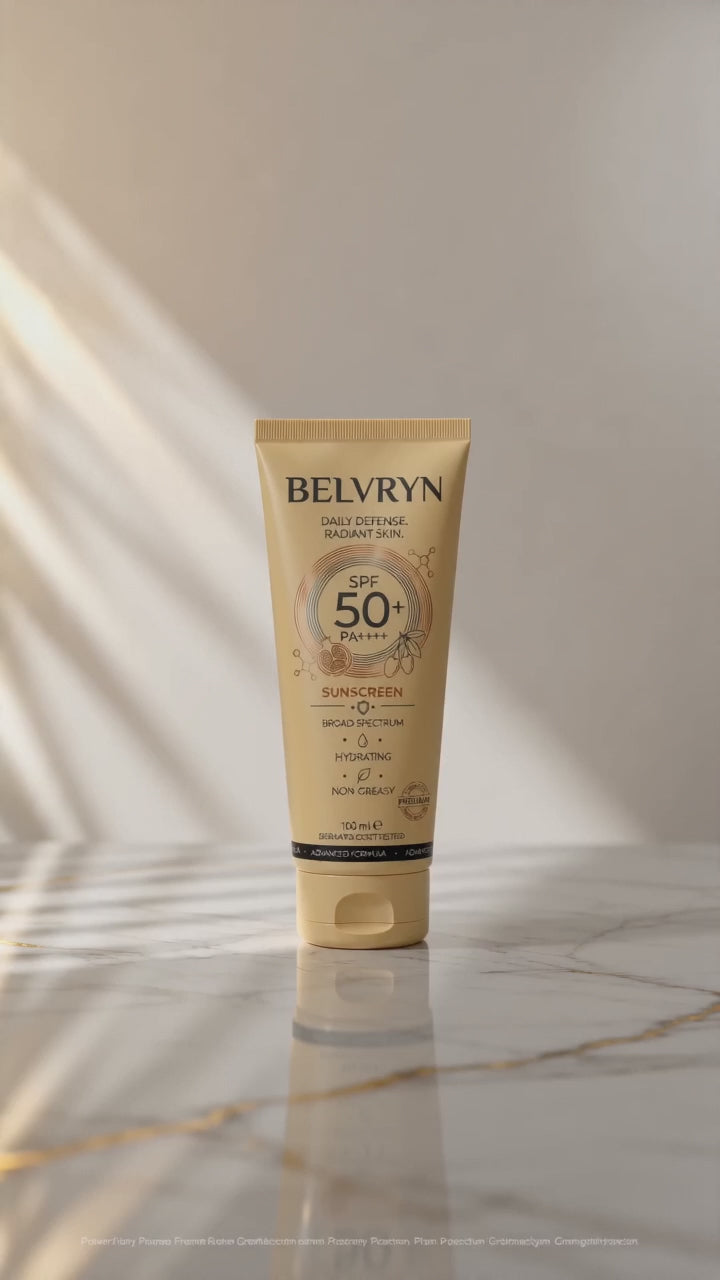 BELVRYN Radiant Shield SPF 50+ Sunscreen